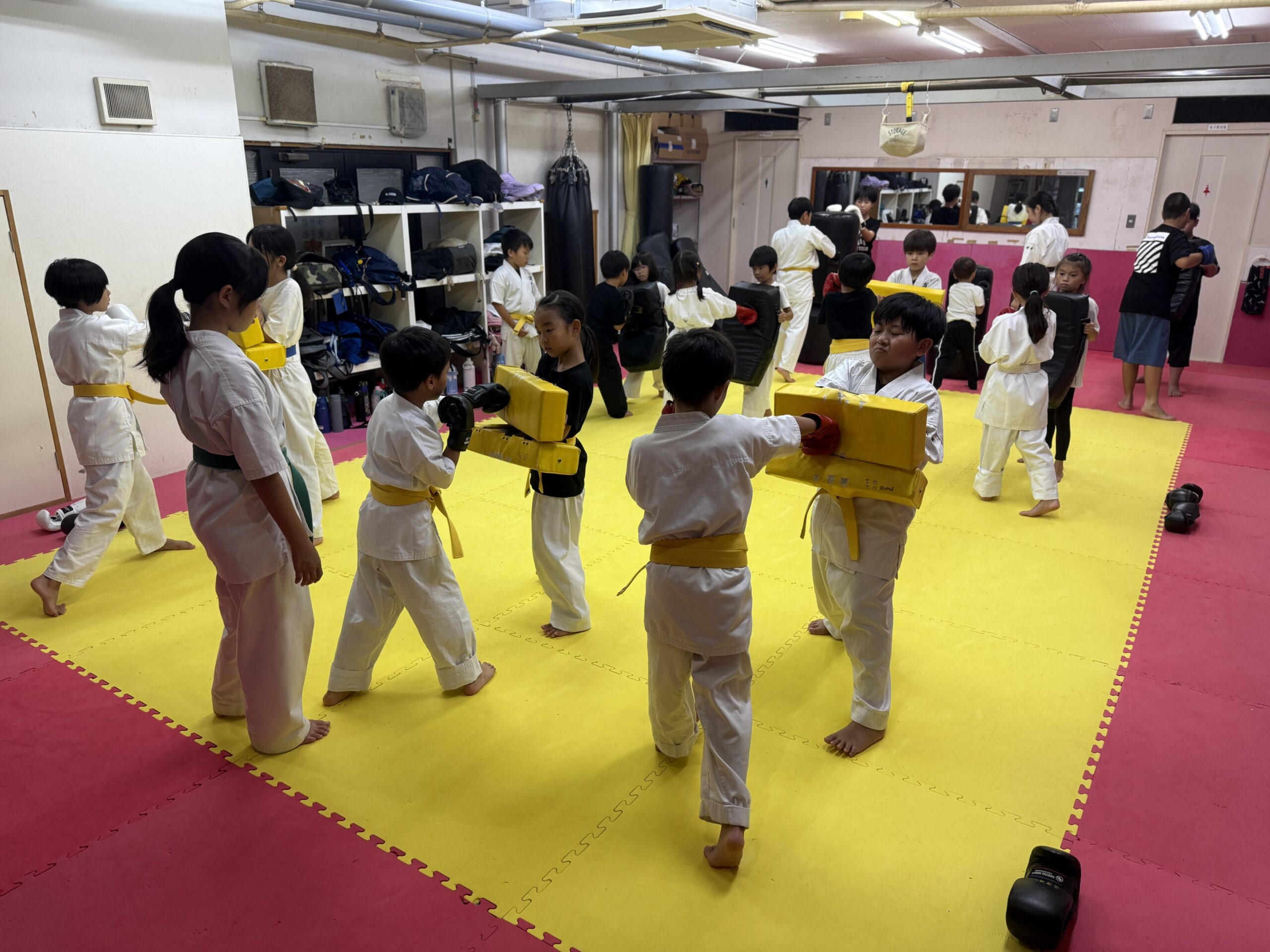昨日の少年部初級クラス！